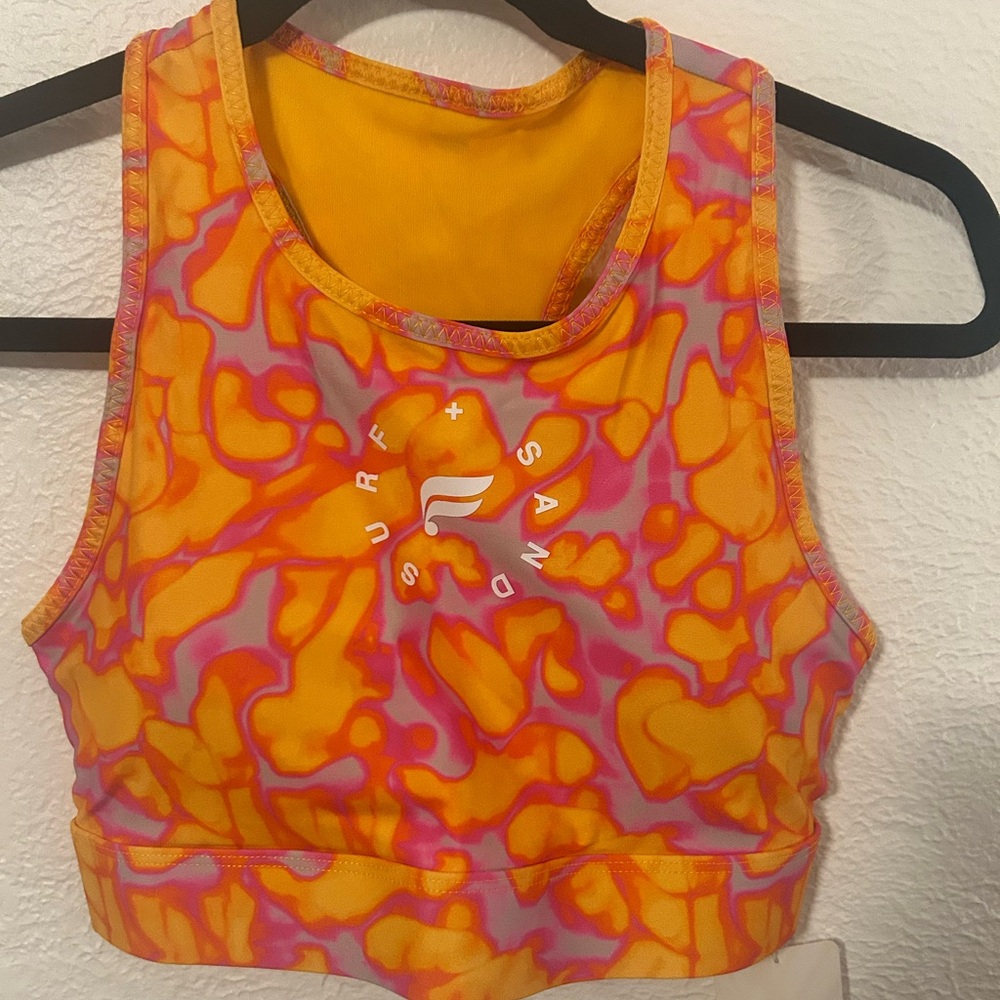 NWT Fabletics Sun Sand Sports Bra